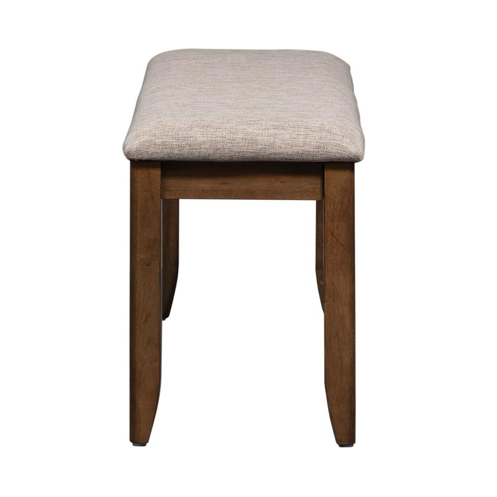 Santa Rosa Upholstered Dining Bench in Antique Honey