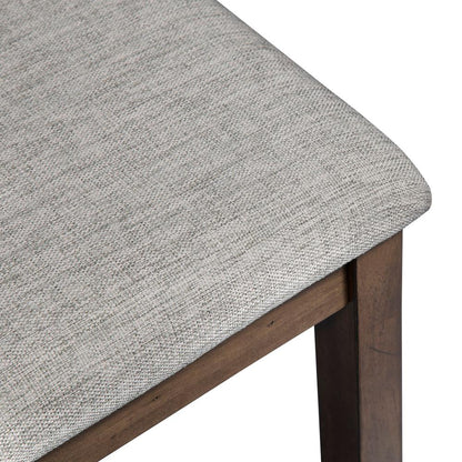 Santa Rosa Upholstered Dining Bench in Antique Honey
