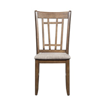 Santa Rosa Lattice Back Side Chair-Set of 2 in Antique Honey