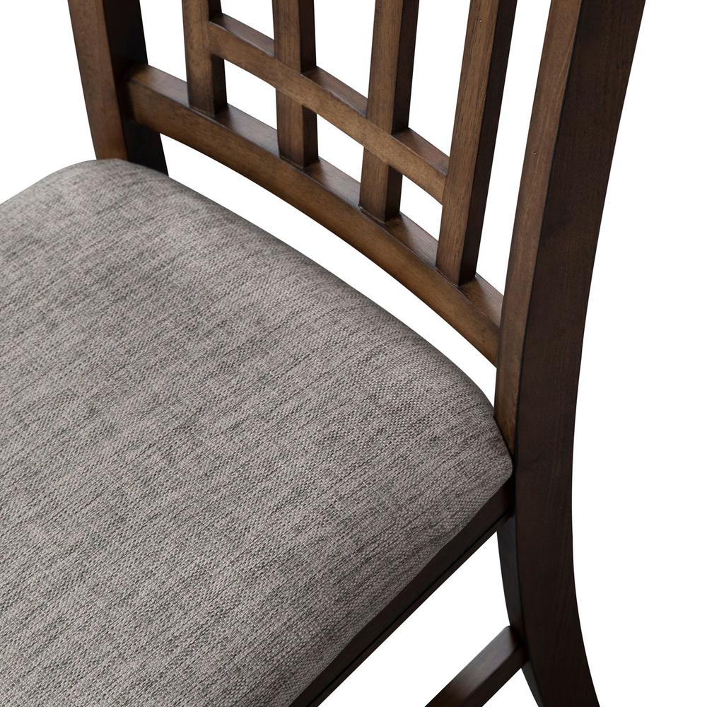 Santa Rosa Lattice Back Side Chair in Antique Honey