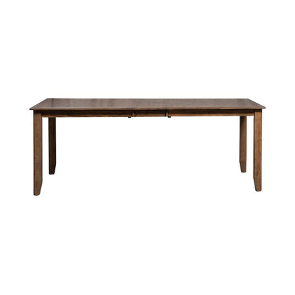 Santa Rosa Rectangular Leg Table in Antique Honey