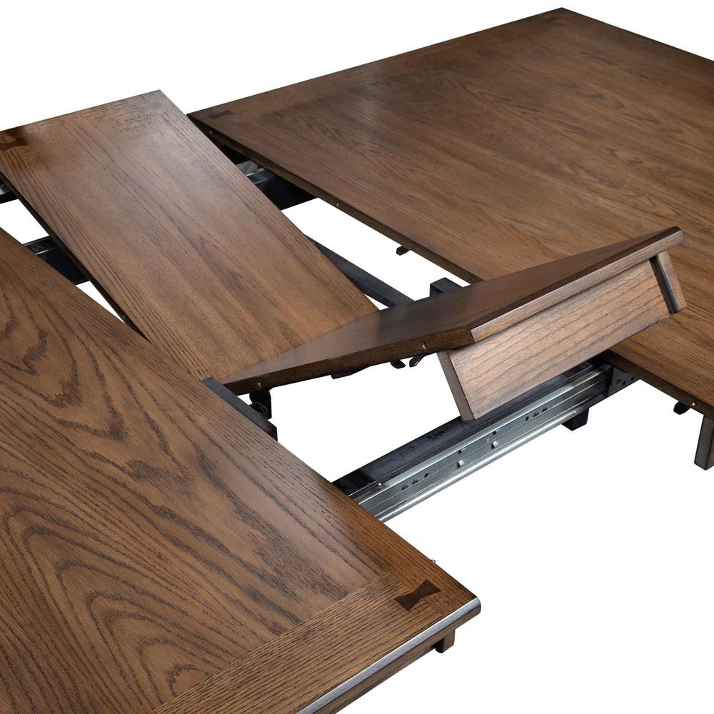 Santa Rosa Rectangular Leg Table in Antique Honey