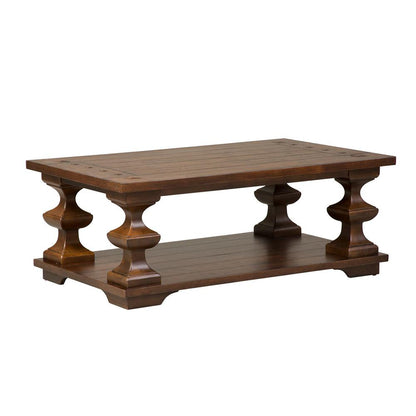 Sedona Cocktail Table in Kona Brown