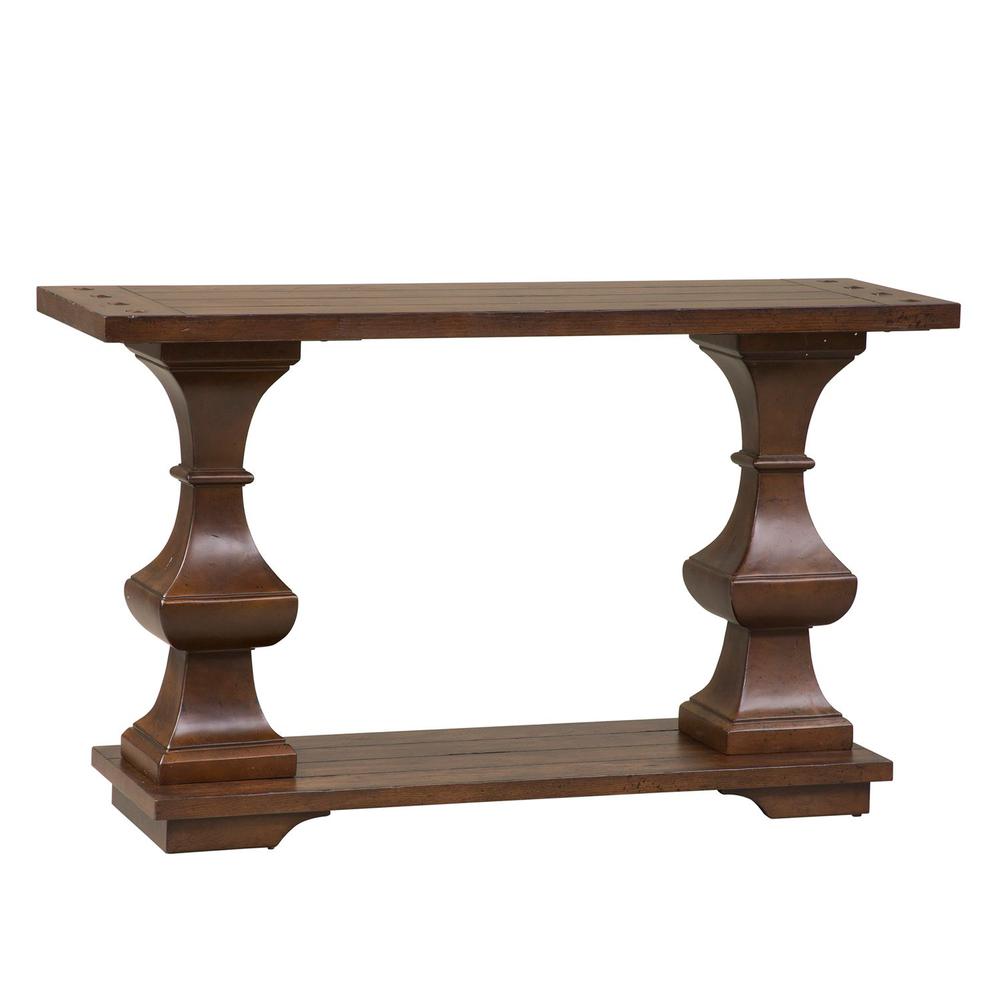 Sedona Sofa Table in Kona Brown