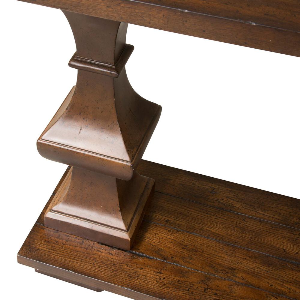 Sedona Sofa Table in Kona Brown