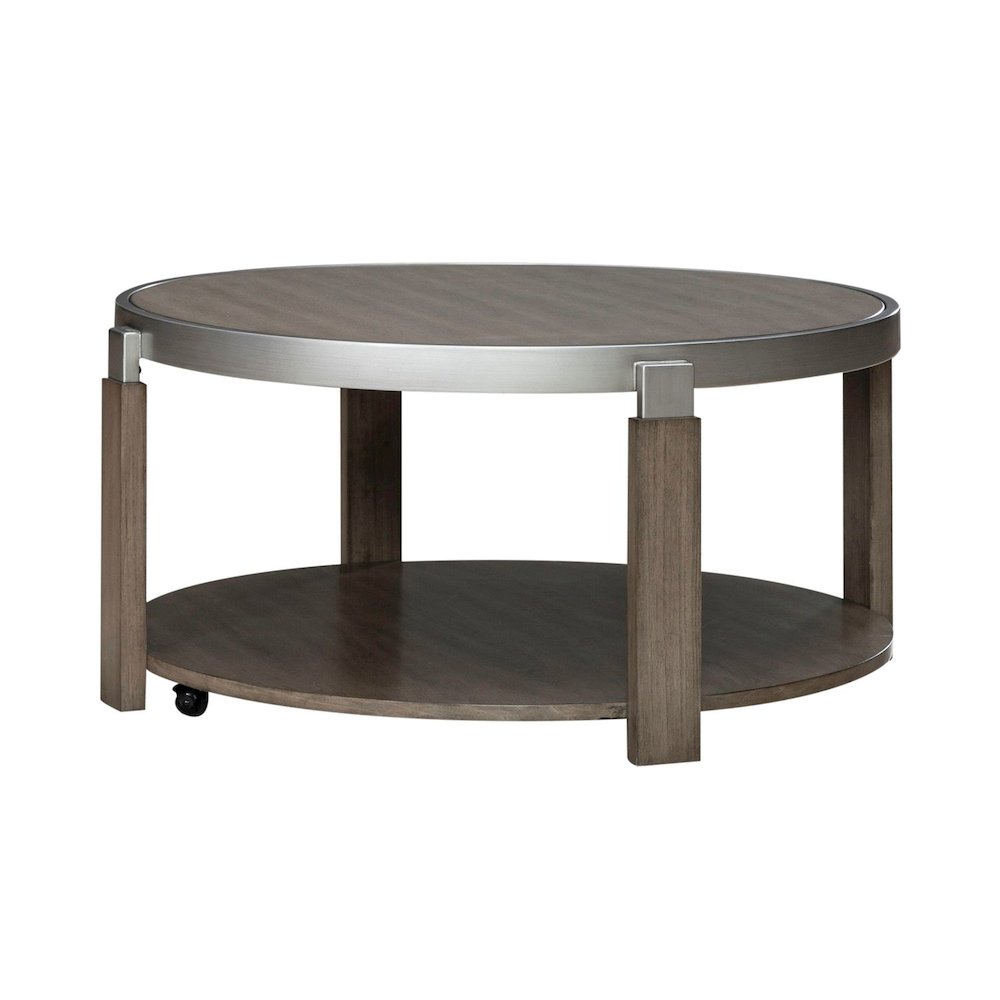 Sutton Cocktail Table for Living Room - Bleached Sand