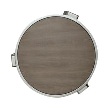 Sutton Chairside Table for Living Room - Bleached Sand
