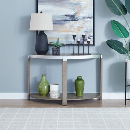 Sutton Sofa Table for Living Room - Bleached Sand