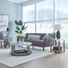 Sutton 3 Piece Set for Living Room - Cocktail Table, 2 End Tables -Bleached Sand