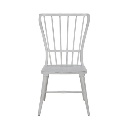 River Place Windsor Back Side Chair (RTA) - Set of 2 in Pine Solids & Veneers