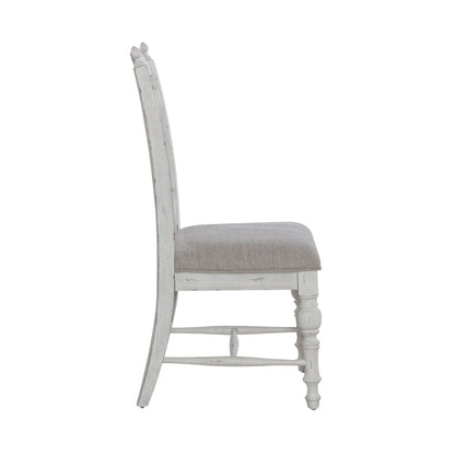 River Place Panel Back Side Chair (RTA) - Set of 2 in Pine Solids & Veneers