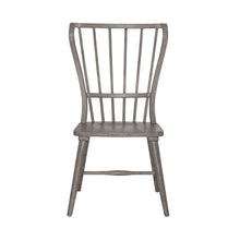 River Place Windsor Back Side Chair (RTA) - Set of 2 - Riverstone Gray &