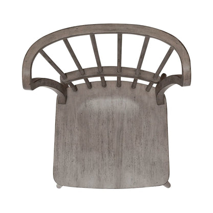 River Place Windsor Back Side Chair (RTA) - Set of 2 - Riverstone Gray &