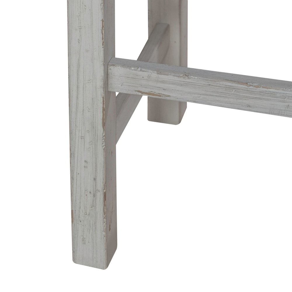River Place Counter Height Swivel Stool  - Riverstone White