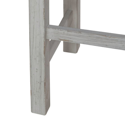 River Place Counter Height Swivel Stool  - Riverstone White