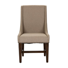 Armand Upholstered Side Chair (RTA)-Set of 2 in Antique Brownstone