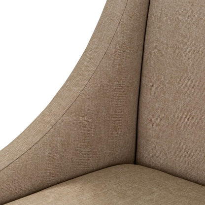 Armand Upholstered Side Chair (RTA) in Antique Brownstone