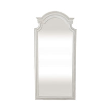 Magnolia Manor Full Length Floor Mirror - Antique White & Weathered Bark Oak