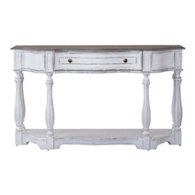 Magnolia Manor 56 Inch Hall Console Table in Antique White