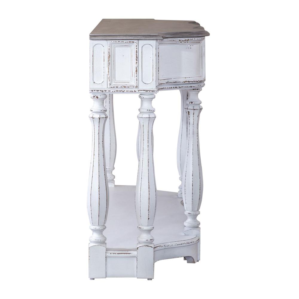 Magnolia Manor 56 Inch Hall Console Table in Antique White