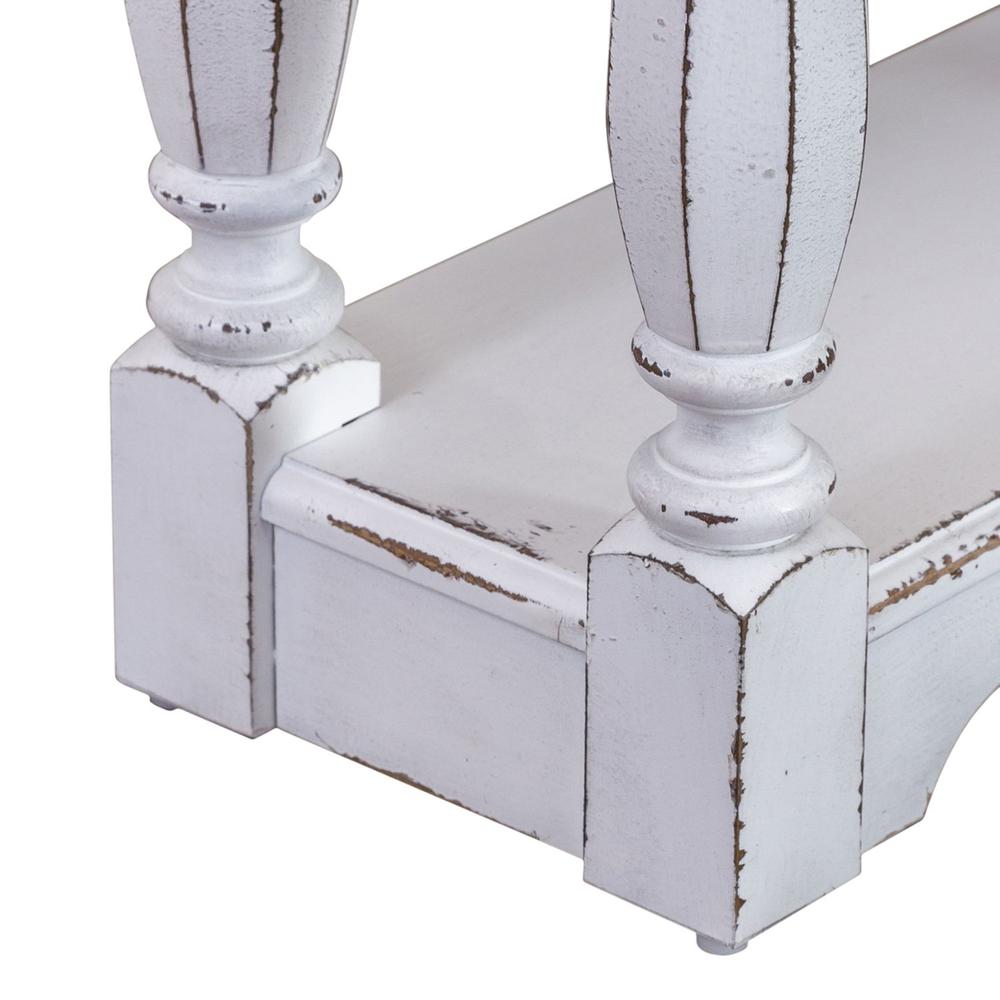 Magnolia Manor 72 Inch Hall Console Table in Antique White