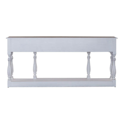 Magnolia Manor 72 Inch Hall Console Table in Antique White