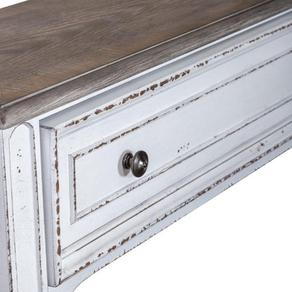 Magnolia Manor 72 Inch Hall Console Table in Antique White