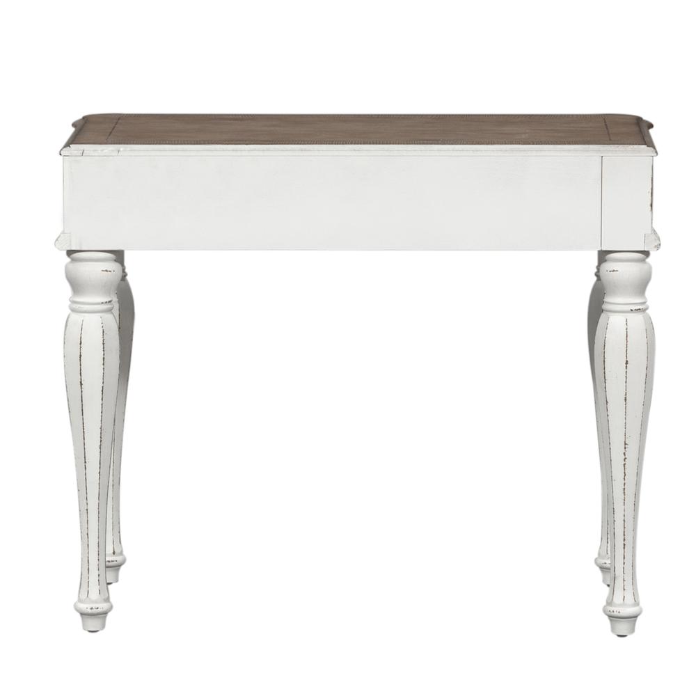 Magnolia Manor Accent Vanity Desk/Night Stand in Antique White