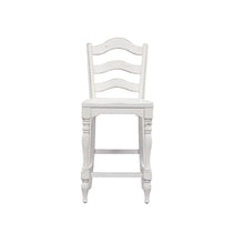 Magnolia Manor Ladder Back Counter Chair (RTA) in Antique White