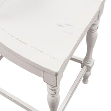 Magnolia Manor Spindle Back Counter Chair (RTA) in Antique White