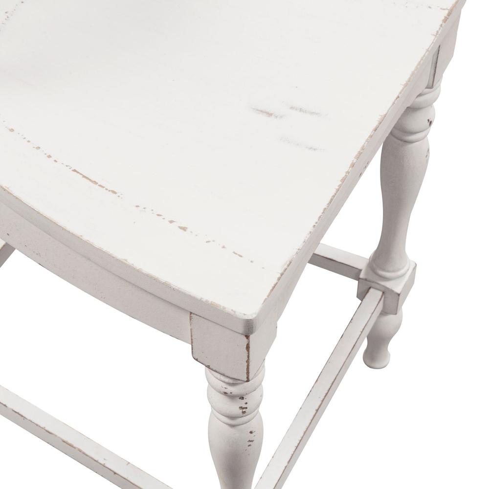 Magnolia Manor Spindle Back Counter Chair (RTA) in Antique White