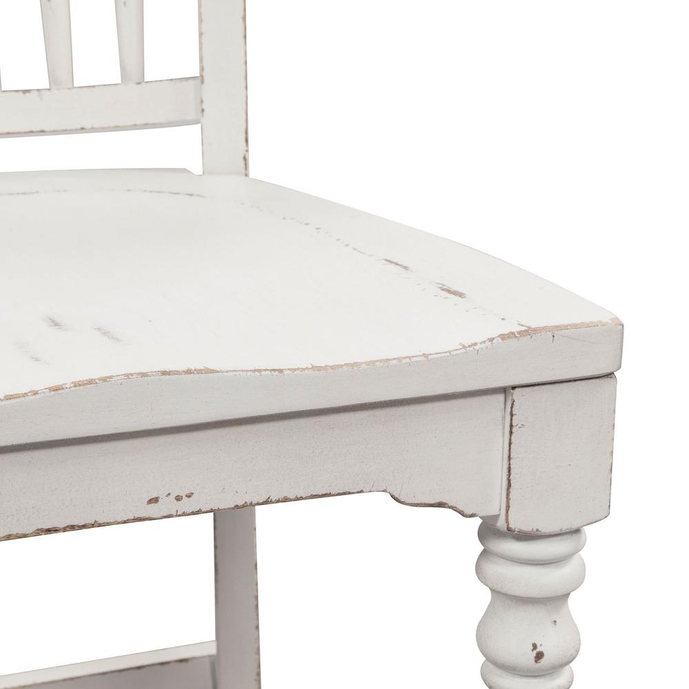Magnolia Manor Spindle Back Counter Chair (RTA) in Antique White