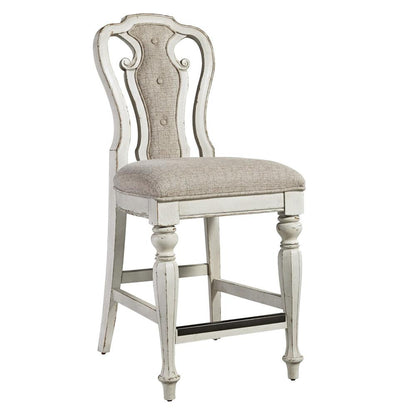 Magnolia Manor Counter Height Chair (RTA) in Antique White