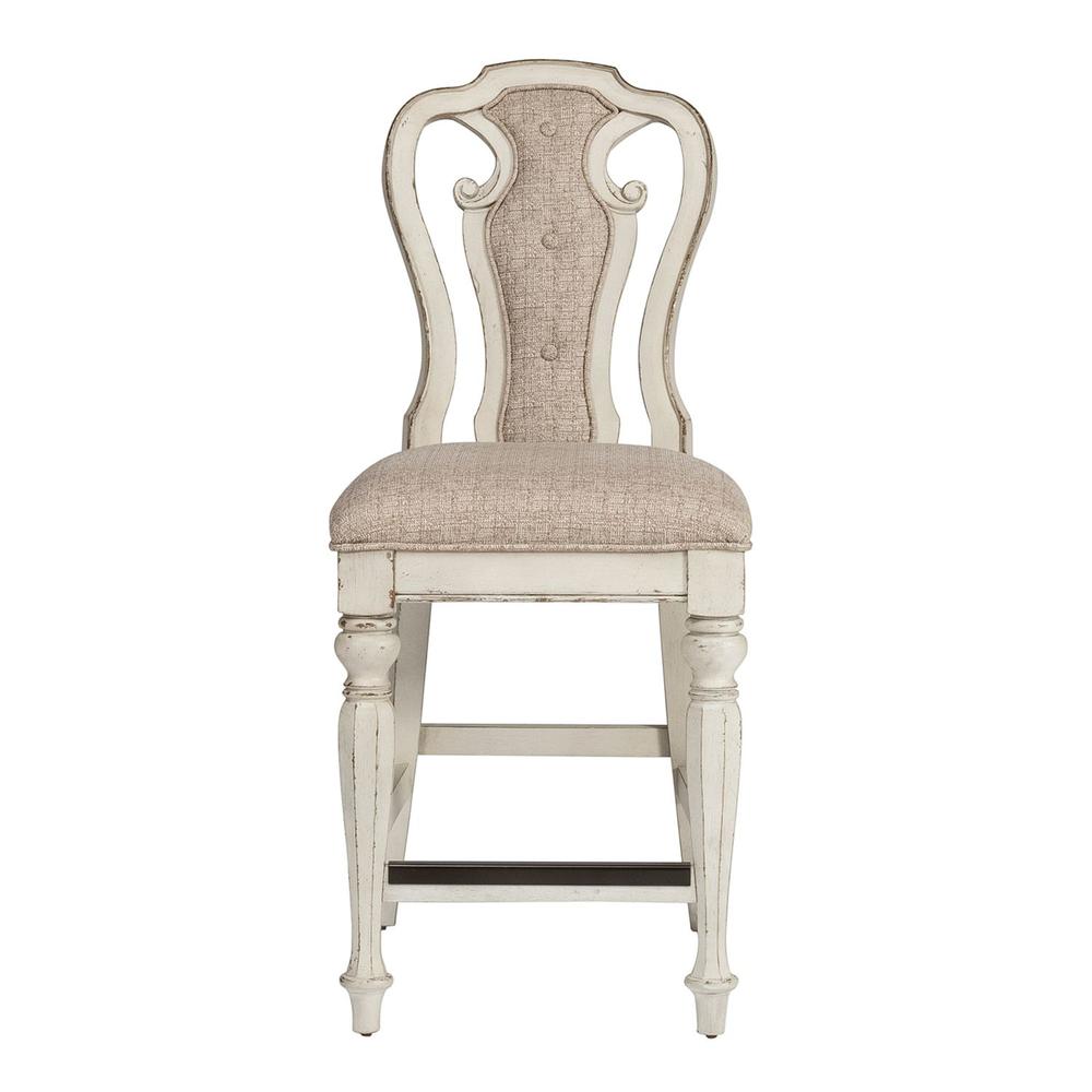 Magnolia Manor Counter Height Chair (RTA) in Antique White