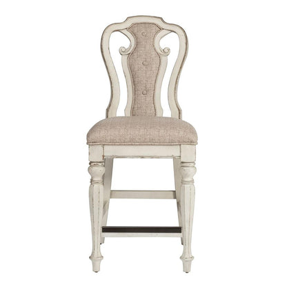Magnolia Manor Counter Height Chair (RTA) in Antique White