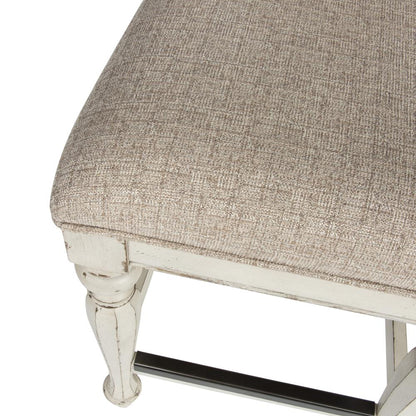 Magnolia Manor Counter Height Chair (RTA)-Set of 2 in Antique White
