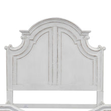 Magnolia Manor King Panel Headboard in Antique White