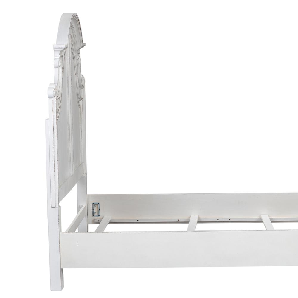 Magnolia Manor King Panel Headboard in Antique White
