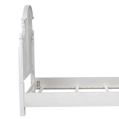 Magnolia Manor King Panel Headboard in Antique White