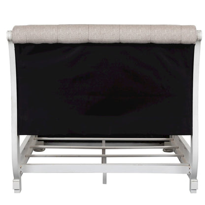 Magnolia Manor Queen Upholstered Sleigh Bed Headboard - Antique White