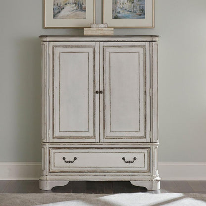 Magnolia Manor Door Chest in Antique White