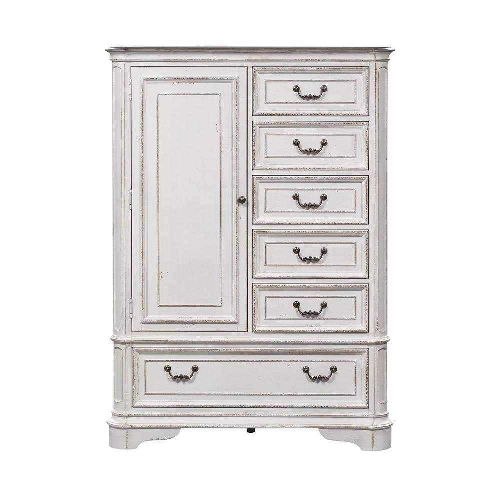 Magnolia Manor Door Chest in Antique White