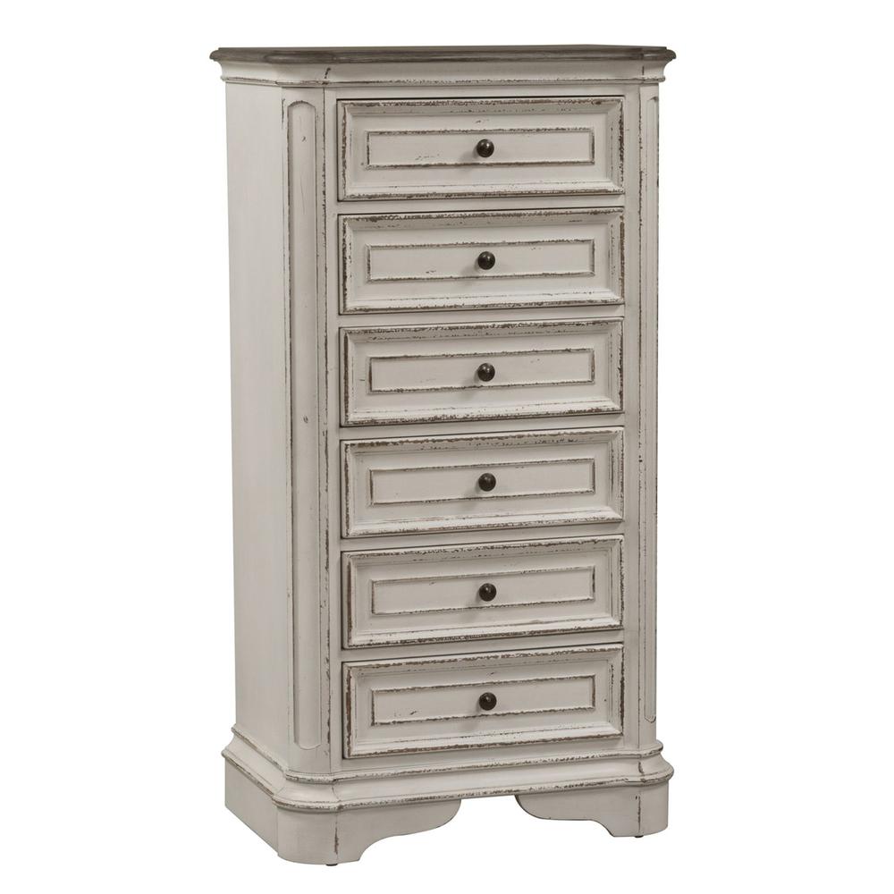 Magnolia Manor Lingerie Chest in Antique White