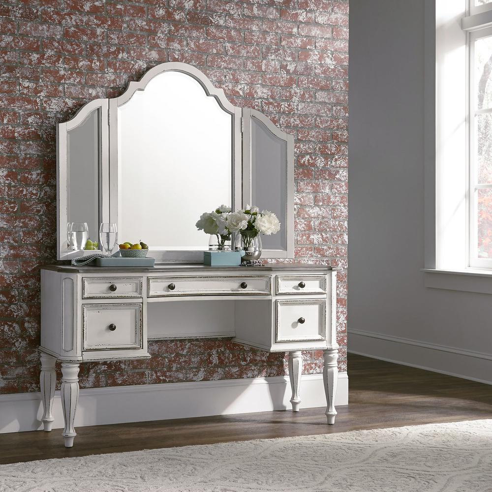 Magnolia Manor Vanity Mirror Only in Antique White