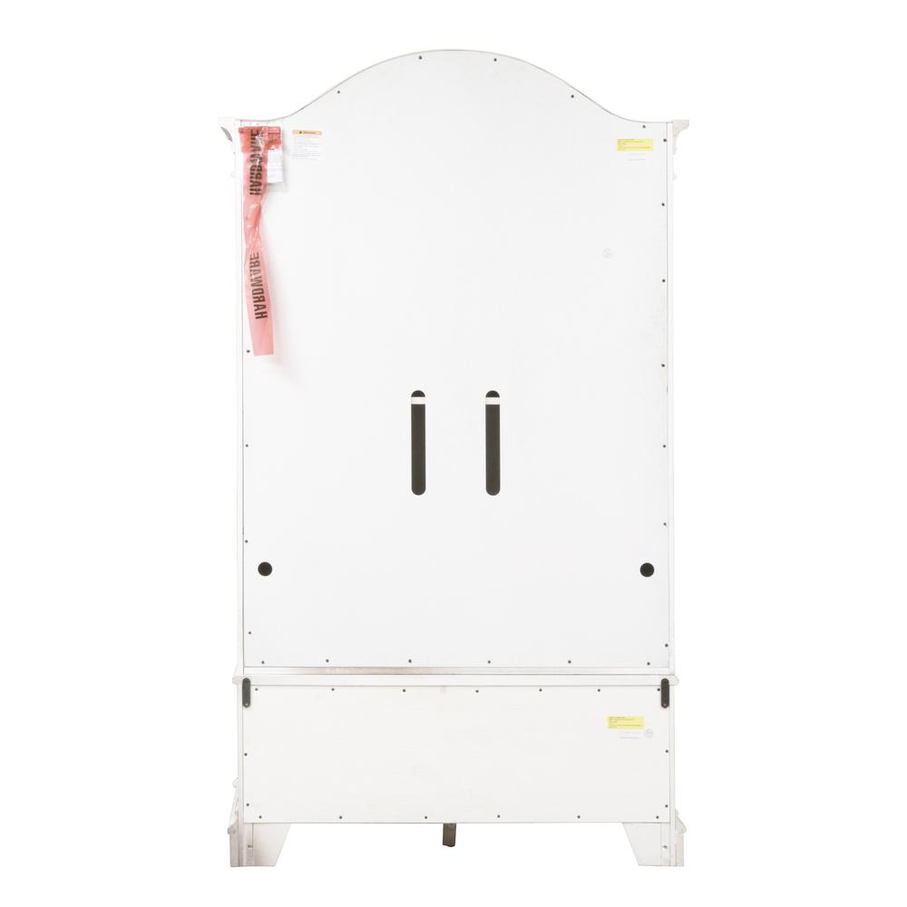Magnolia Manor Armoire in Antique White