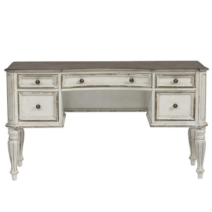 Magnolia Manor 3 Piece Vanity Set in Antique White