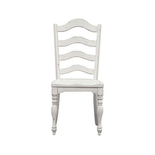 Magnolia Manor Ladder Back Side Chair (RTA) in Antique White