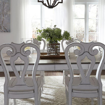 Magnolia Manor Splat Back Side Chair (RTA) in Antique White