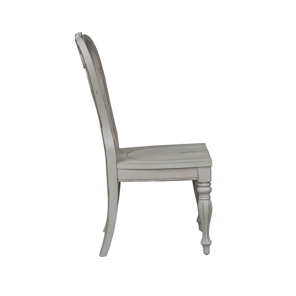 Magnolia Manor Splat Back Side Chair (RTA) in Antique White