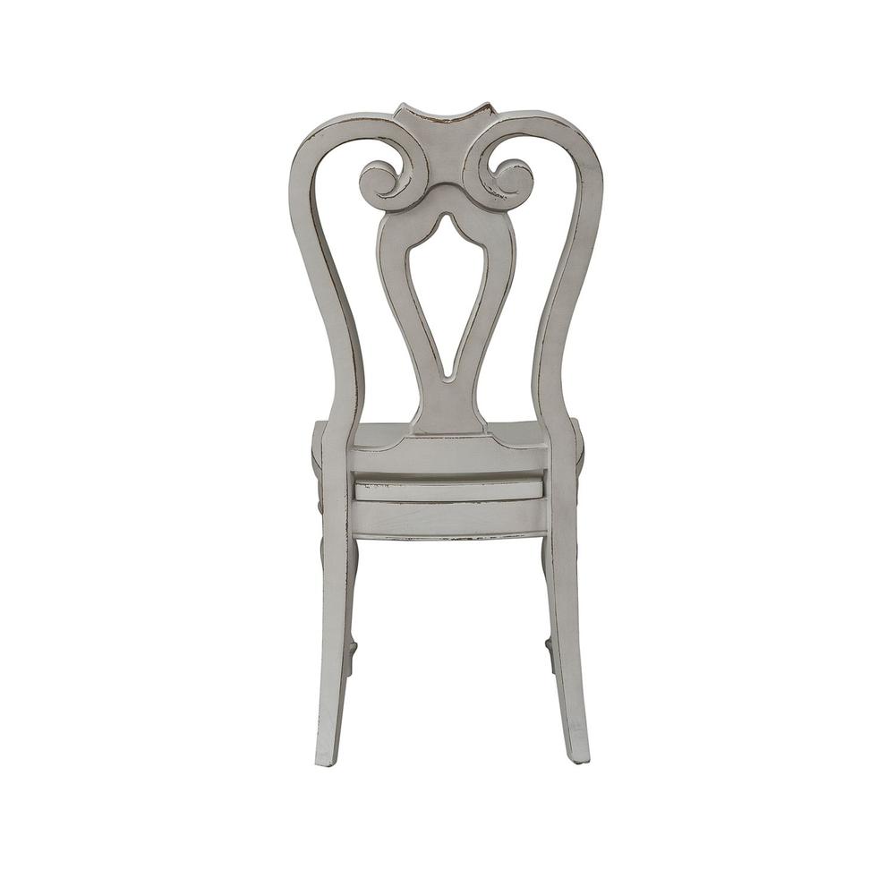 Magnolia Manor Splat Back Side Chair (RTA) in Antique White